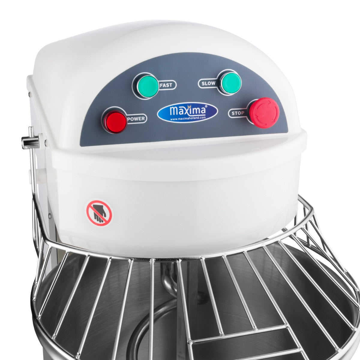 Pétrin professionnel 20 litres - 13kg - 2 vitesses 1100 W Maxima - vue 11 - Pétrin à pâte pro CHR - Cuistéo