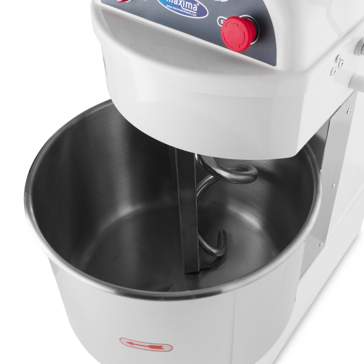 Pétrin professionnel 30L 19kg 2 vitesses pour pâte à pain/pizza 1500 W Maxima - vue 9 - Pétrin à pâte pro CHR - Cuistéo
