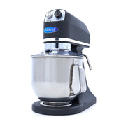 Mixer planétaire - 7L - Jusqu'à 2kg de pâte - Noir mat 350 W Maxima - Batteur-mélangeur professionnel CHR - matériel cuisine pro - Cuistéo