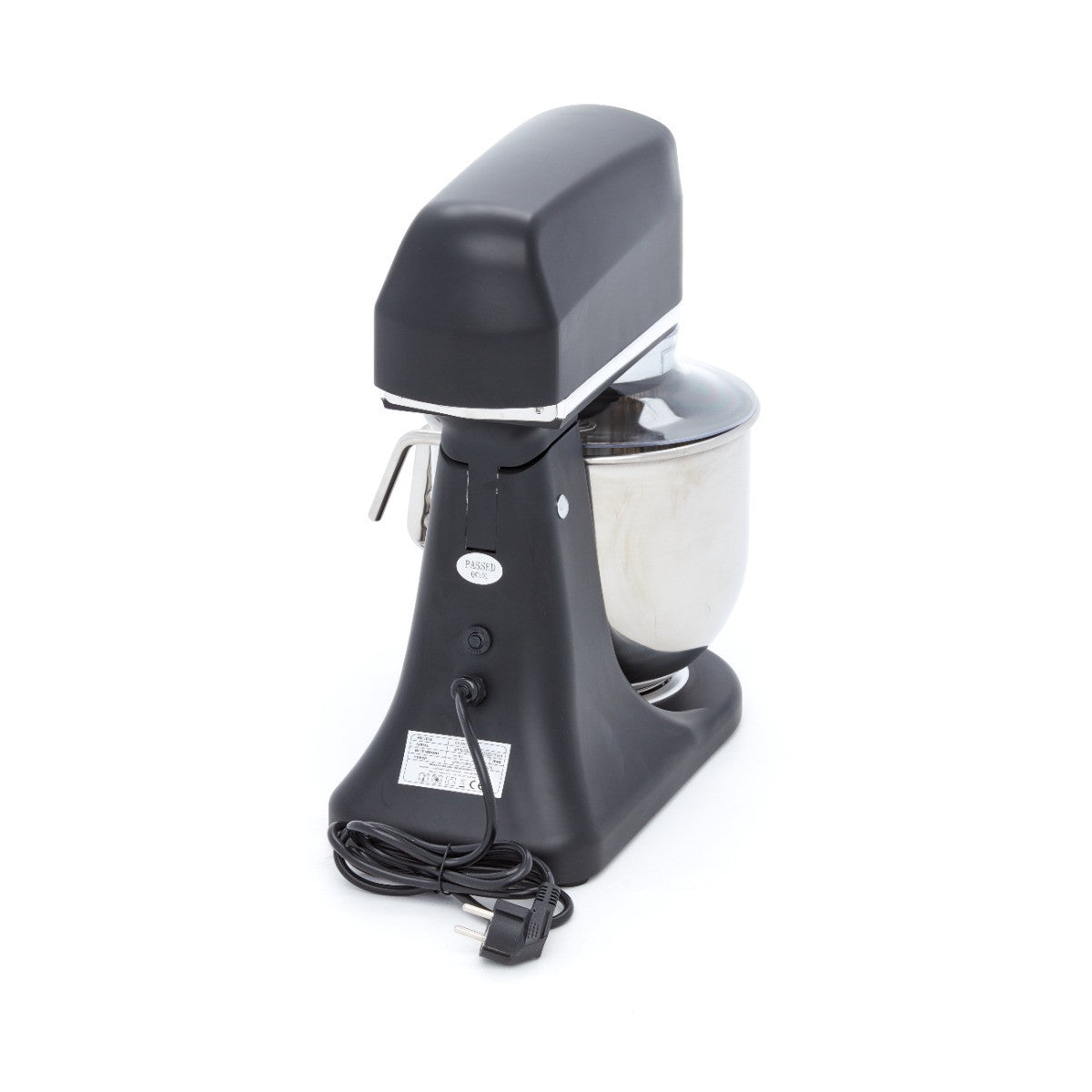 Mixer planétaire - 7L - Jusqu'à 2kg de pâte - Noir mat 350 W Maxima - vue 4 - Batteur-mélangeur pro CHR - Cuistéo