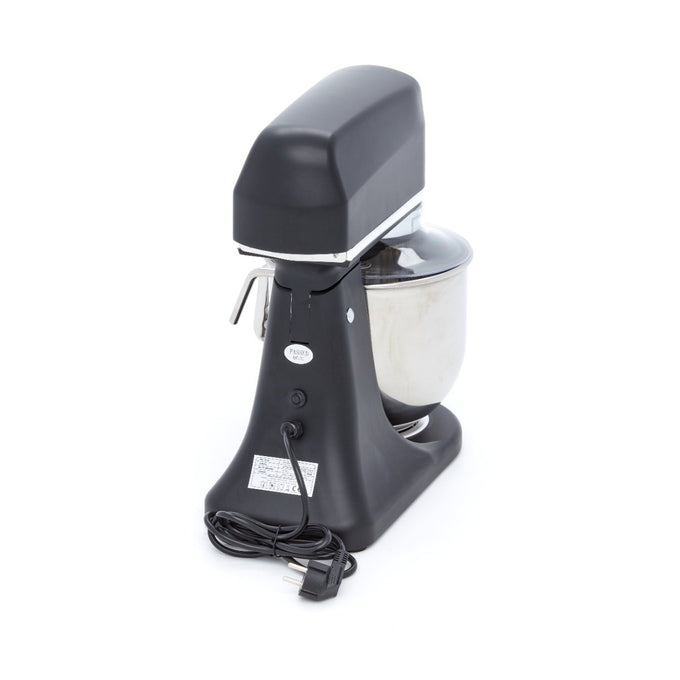 Mixer planétaire - 7L - Jusqu'à 2kg de pâte - Noir mat 350 W Maxima - vue 4 - Batteur-mélangeur pro CHR - Cuistéo