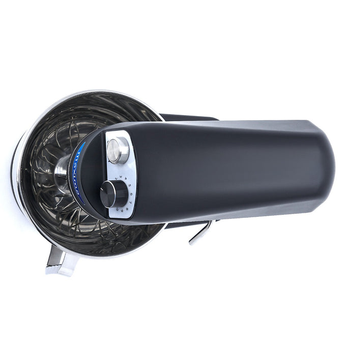 Mixer planétaire - 7L - Jusqu'à 2kg de pâte - Noir mat 350 W Maxima - vue 9 - Batteur-mélangeur pro CHR - Cuistéo