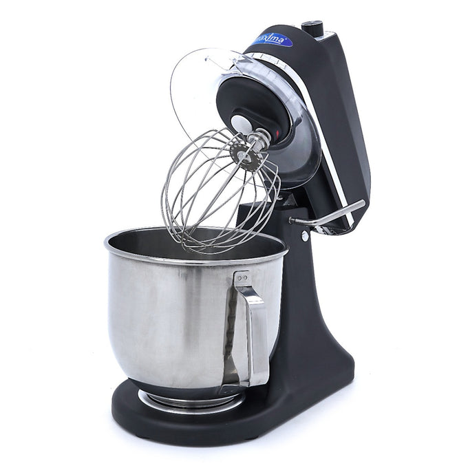 Mixer planétaire - 7L - Jusqu'à 2kg de pâte - Noir mat 350 W Maxima - vue 10 - Batteur-mélangeur pro CHR - Cuistéo