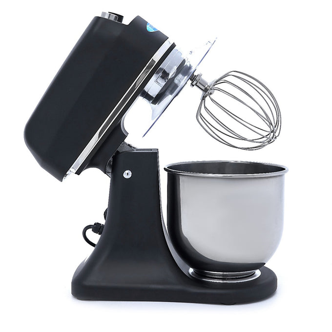 Mixer planétaire - 7L - Jusqu'à 2kg de pâte - Noir mat 350 W Maxima - vue 11 - Batteur-mélangeur pro CHR - Cuistéo