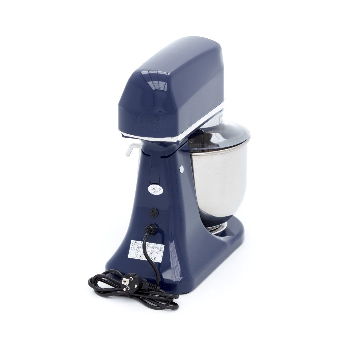 Mixer planétaire - 7L - Jusqu'à 2kg de pâte - Bleu acier 350 W Maxima - vue 4 - Batteur-mélangeur pro CHR - Cuistéo