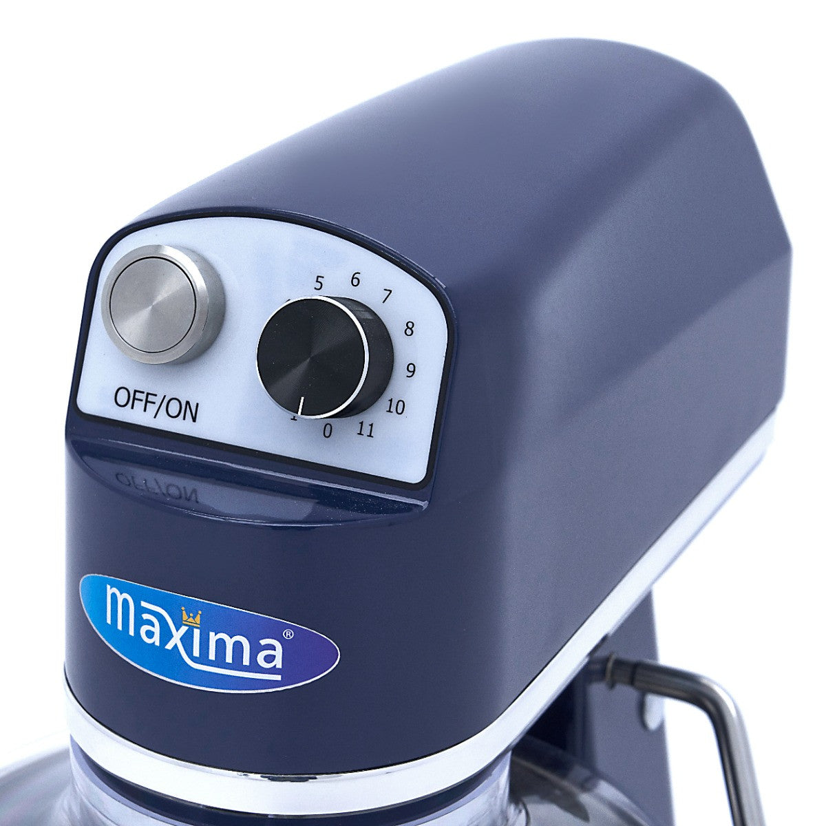Mixer planétaire - 7L - Jusqu'à 2kg de pâte - Bleu acier 350 W Maxima - vue 5 - Batteur-mélangeur pro CHR - Cuistéo