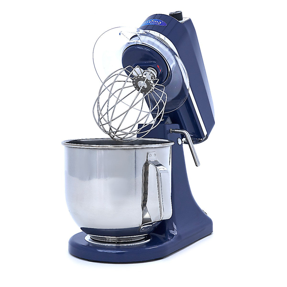 Mixer planétaire - 7L - Jusqu'à 2kg de pâte - Bleu acier 350 W Maxima - vue 9 - Batteur-mélangeur pro CHR - Cuistéo