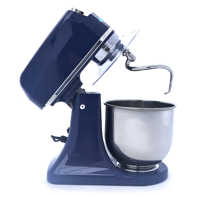 Mixer planétaire - 7L - Jusqu'à 2kg de pâte - Bleu acier 350 W Maxima - vue 12 - Batteur-mélangeur pro CHR - Cuistéo