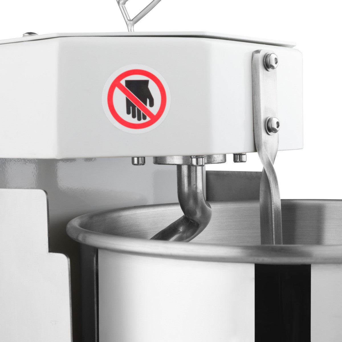 Pétrin professionnel - 8 litres - 4.5kg - Blanc 450 W Maxima - vue 10 - Pétrin à pâte pro CHR - Cuistéo