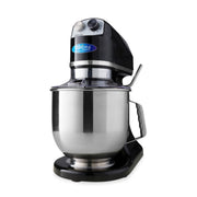 Mixer planétaire - 7 L - Jusqu'à 2 kg de pâte - Noir 350 W Maxima - Batteur-mélangeur professionnel CHR - matériel cuisine pro - Cuistéo