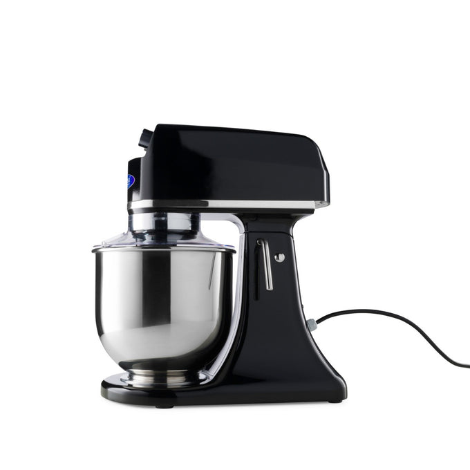 Mixer planétaire - 7 L - Jusqu'à 2 kg de pâte - Noir 350 W Maxima - vue 3 - Batteur-mélangeur pro CHR - Cuistéo