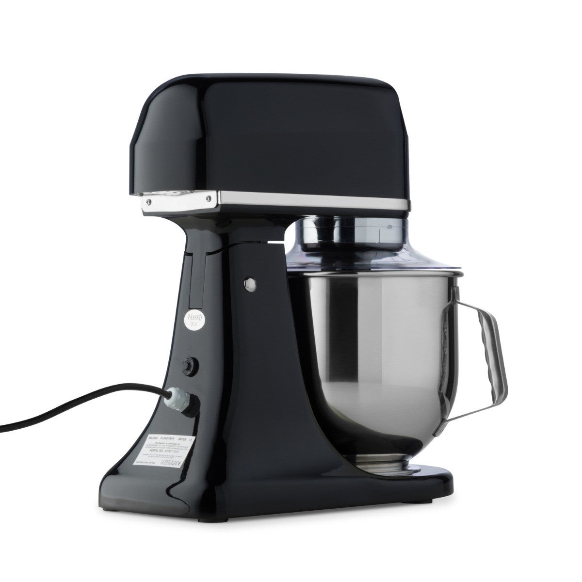 Mixer planétaire - 7 L - Jusqu'à 2 kg de pâte - Noir 350 W Maxima - vue 4 - Batteur-mélangeur pro CHR - Cuistéo