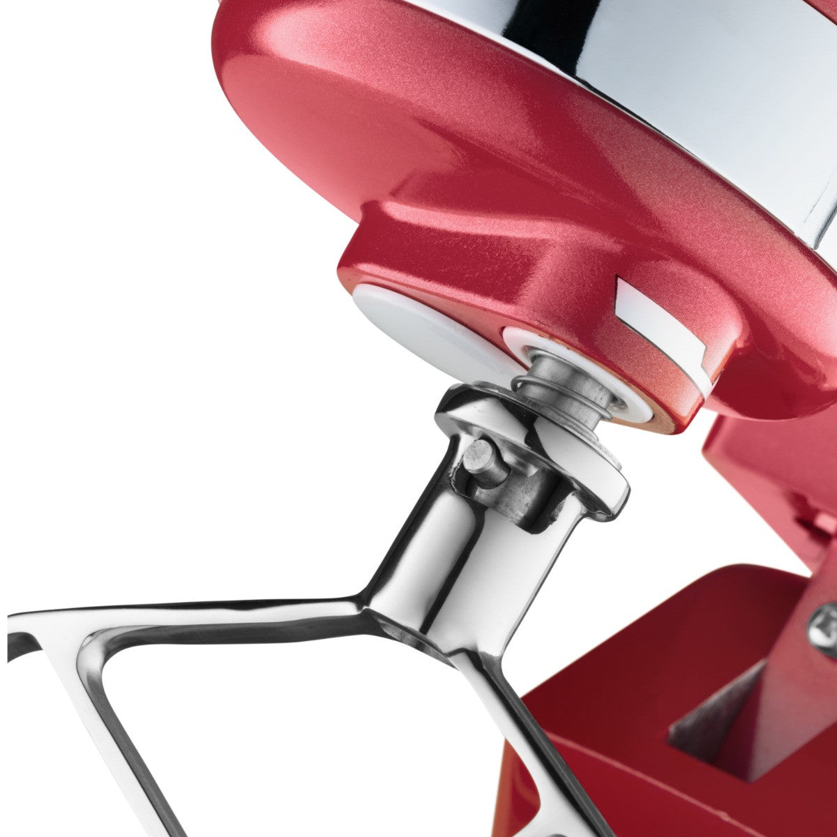 Mixer planétaire - 7L - Jusqu'à 2kg de pâte - Rouge Framboise 350 W Maxima - vue 7 - Batteur-mélangeur pro CHR - Cuistéo