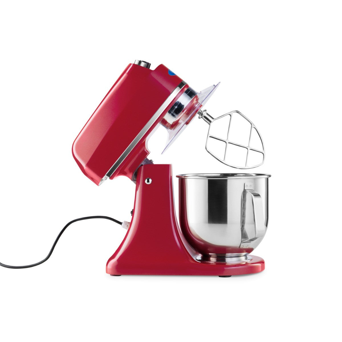 Mixer planétaire - 7L - Jusqu'à 2kg de pâte - Rouge Framboise 350 W Maxima - vue 12 - Batteur-mélangeur pro CHR - Cuistéo