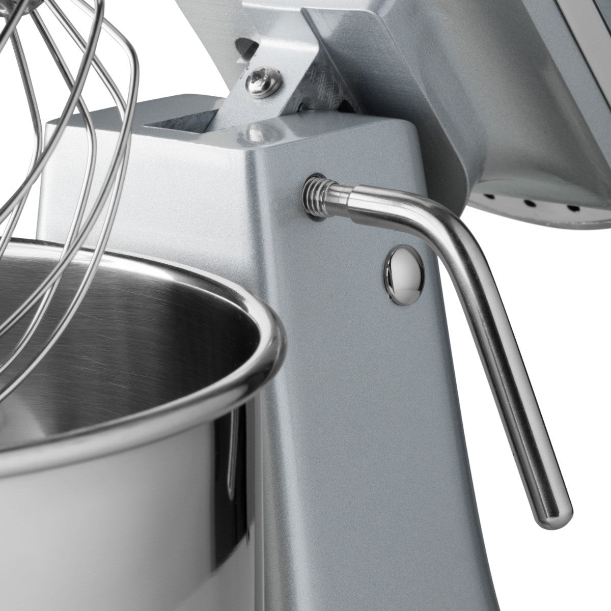 Mixer planétaire - 7 litres - Jusqu'à 2 kg de pâte - Argent 350 W Maxima - vue 6 - Batteur-mélangeur pro CHR - Cuistéo