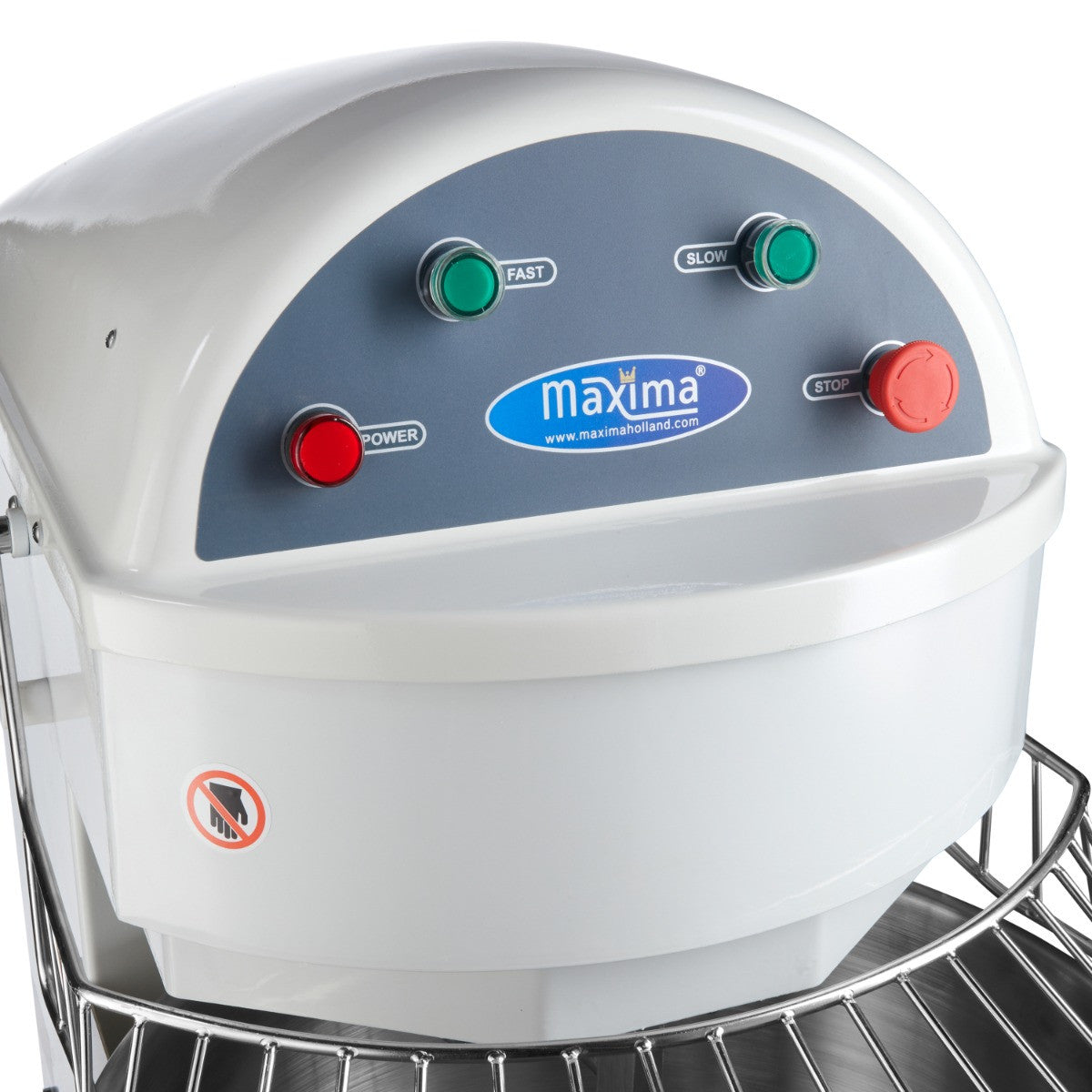 Pétrin professionnel 60 litres - 38kg - 2 vitesses 2400 W Maxima - vue 11 - Pétrin à pâte pro CHR - Cuistéo