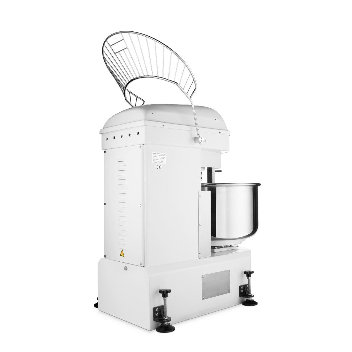 Pétrin professionnel 100 litres - 64kg - 2 vitesses 4500 W Maxima - vue 6 - Pétrin à pâte pro CHR - Cuistéo