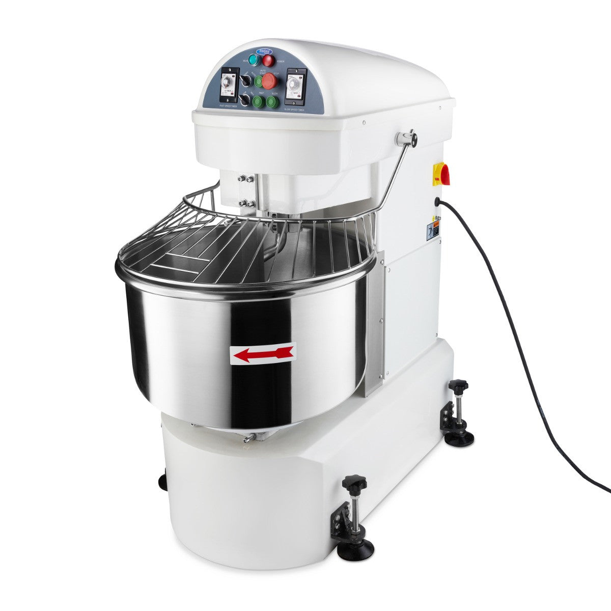 Pétrin professionnel 100 litres - 64kg - 2 vitesses 4500 W Maxima - vue 7 - Pétrin à pâte pro CHR - Cuistéo