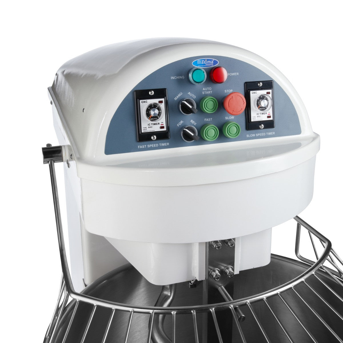Pétrin professionnel 100 litres - 64kg - 2 vitesses 4500 W Maxima - vue 11 - Pétrin à pâte pro CHR - Cuistéo