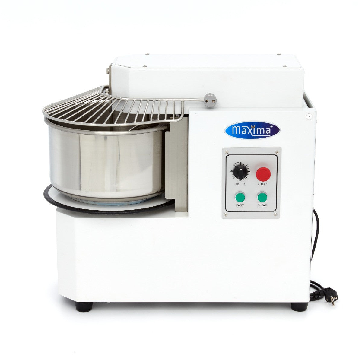 Pétrin professionnel 20L - 12kg - 2 vitesses - Bol amovible - Idéal pour boulangeries 1100 W Maxima - vue 3 - Pétrin à pâte pro CHR - Cuistéo