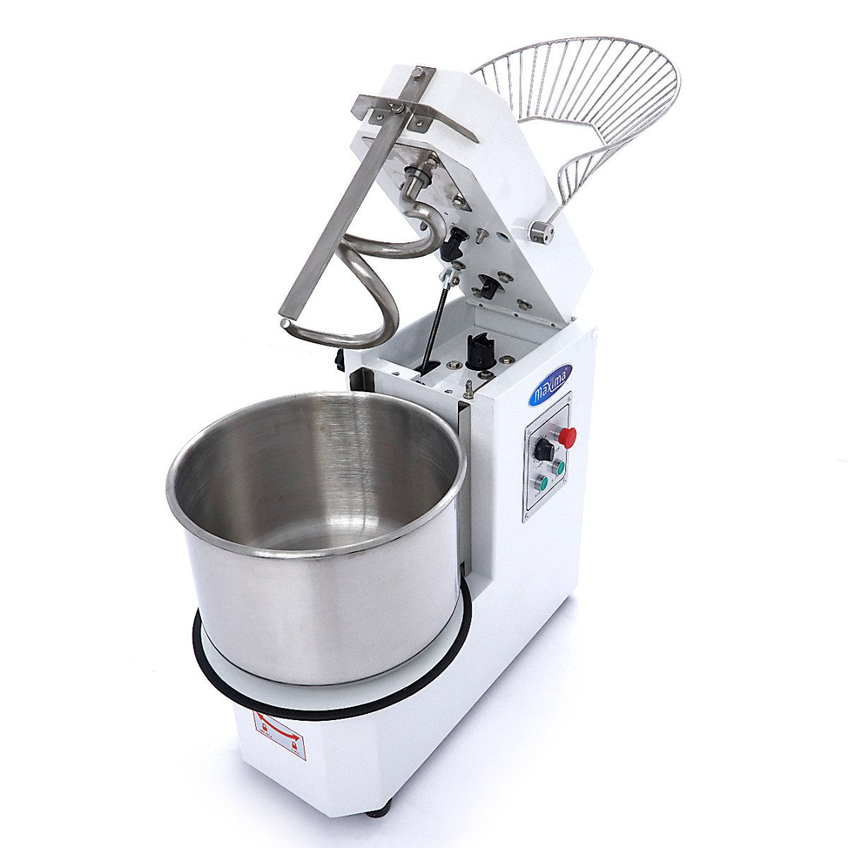 Pétrin professionnel 30L - 18kg - 2 vitesses - Bol amovible - Idéal boulangerie & CHR 1500 W Maxima - vue 6 - Pétrin à pâte pro CHR - Cuistéo