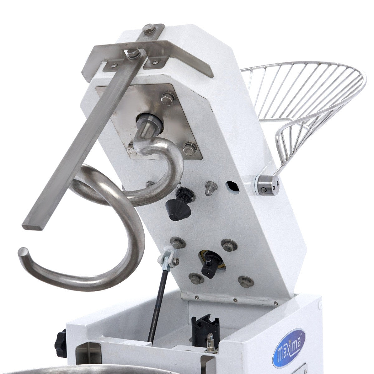 Pétrin professionnel 30L - 18kg - 2 vitesses - Bol amovible - Idéal boulangerie & CHR 1500 W Maxima - vue 8 - Pétrin à pâte pro CHR - Cuistéo