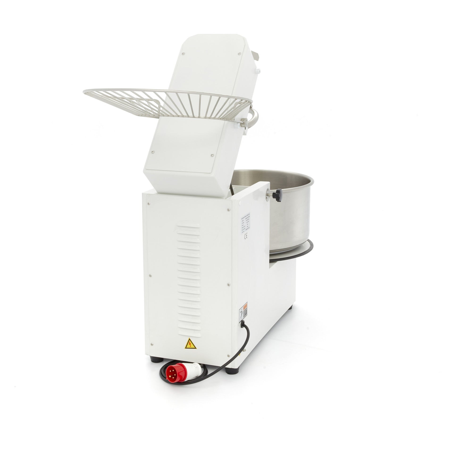 Pétrin professionnel 50L - 30kg - 2 vitesses - bol amovible - triphasé 1500 W Maxima - vue 7 - Pétrin à pâte pro CHR - Cuistéo