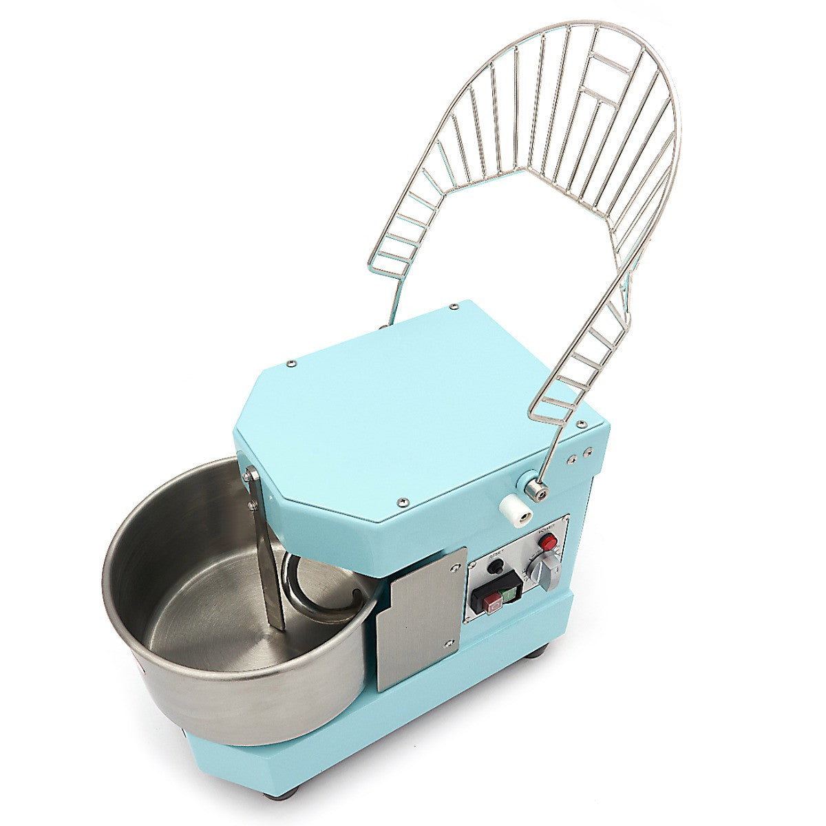 Pétrin professionnel 4.5kg - 8L - bleu 450 W Maxima - vue 6 - Pétrin à pâte pro CHR - Cuistéo