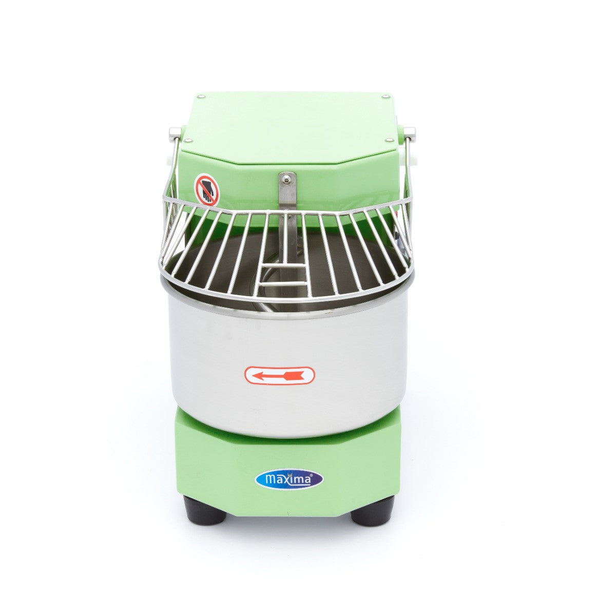 Pétrin professionnel 8L 4.5kg - Pâtisserie - Vert - Sécurité 450 W Maxima - vue 2 - Pétrin à pâte pro CHR - Cuistéo