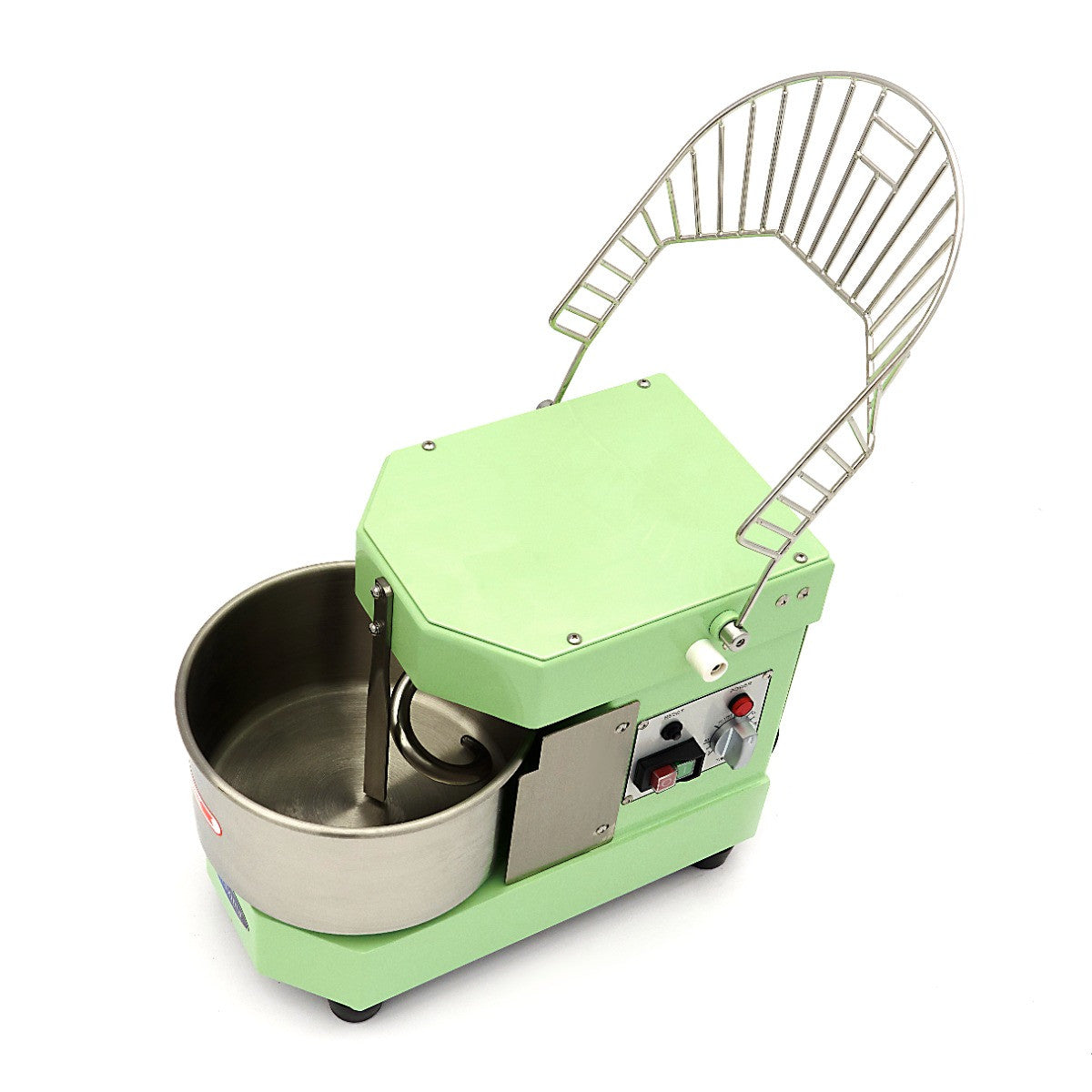 Pétrin professionnel 8L 4.5kg - Pâtisserie - Vert - Sécurité 450 W Maxima - vue 6 - Pétrin à pâte pro CHR - Cuistéo