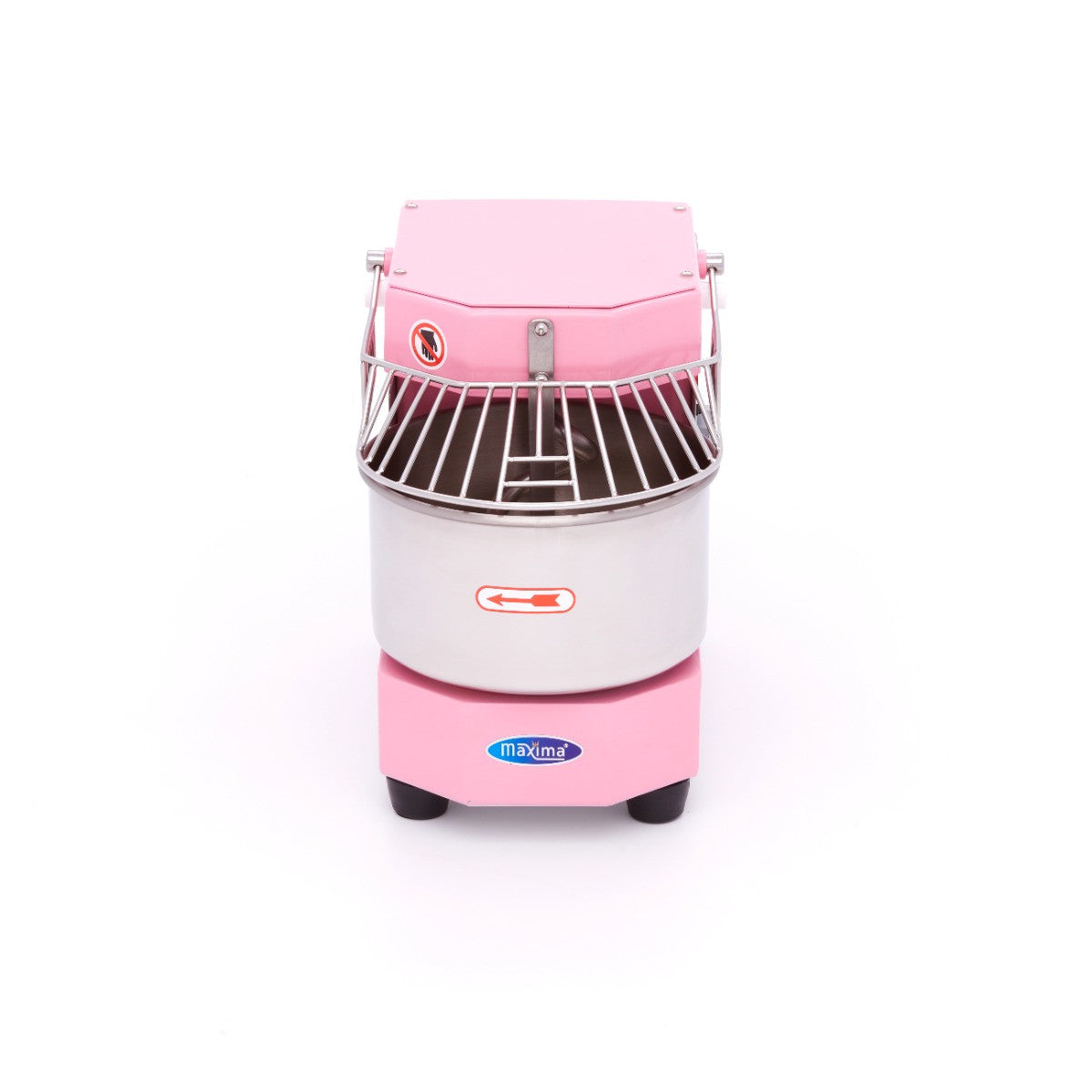 Pétrin professionnel 8L 4.5kg - Pâtisserie rapide - Sécurité - Facile à nettoyer - Rose 450 W Maxima - vue 2 - Pétrin à pâte pro CHR - Cuistéo