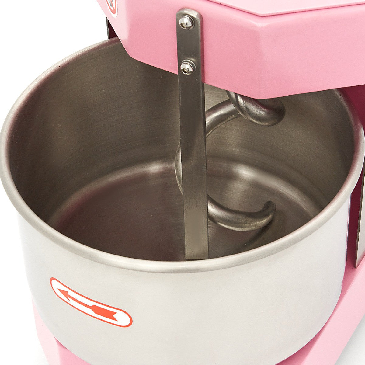 Pétrin professionnel 8L 4.5kg - Pâtisserie rapide - Sécurité - Facile à nettoyer - Rose 450 W Maxima - vue 7 - Pétrin à pâte pro CHR - Cuistéo