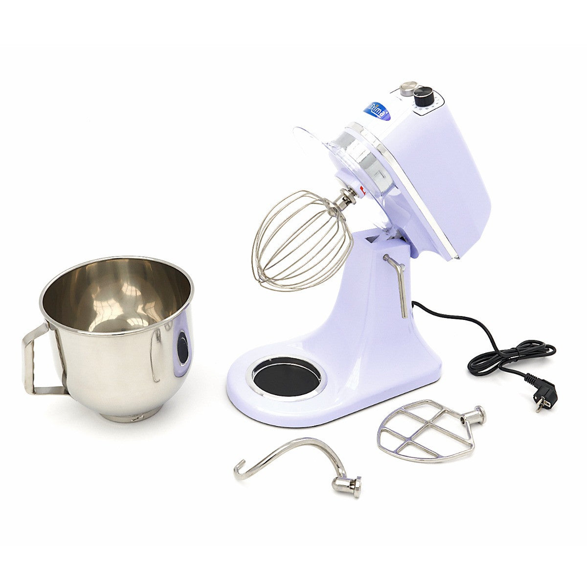 Mixer planétaire - 7 L - Jusqu'à 2 kg de pâte - Lilas 350 W Maxima - vue 10 - Batteur-mélangeur pro CHR - Cuistéo