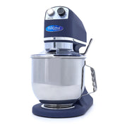 Mixer planétaire 7L - Jusqu'à 2kg de pâte - Bleu inox 350 W Maxima - Batteur-mélangeur professionnel CHR - matériel cuisine pro - Cuistéo