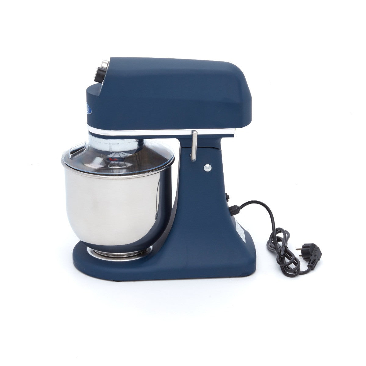 Mixer planétaire 7L - Jusqu'à 2kg de pâte - Bleu inox 350 W Maxima - vue 3 - Batteur-mélangeur pro CHR - Cuistéo