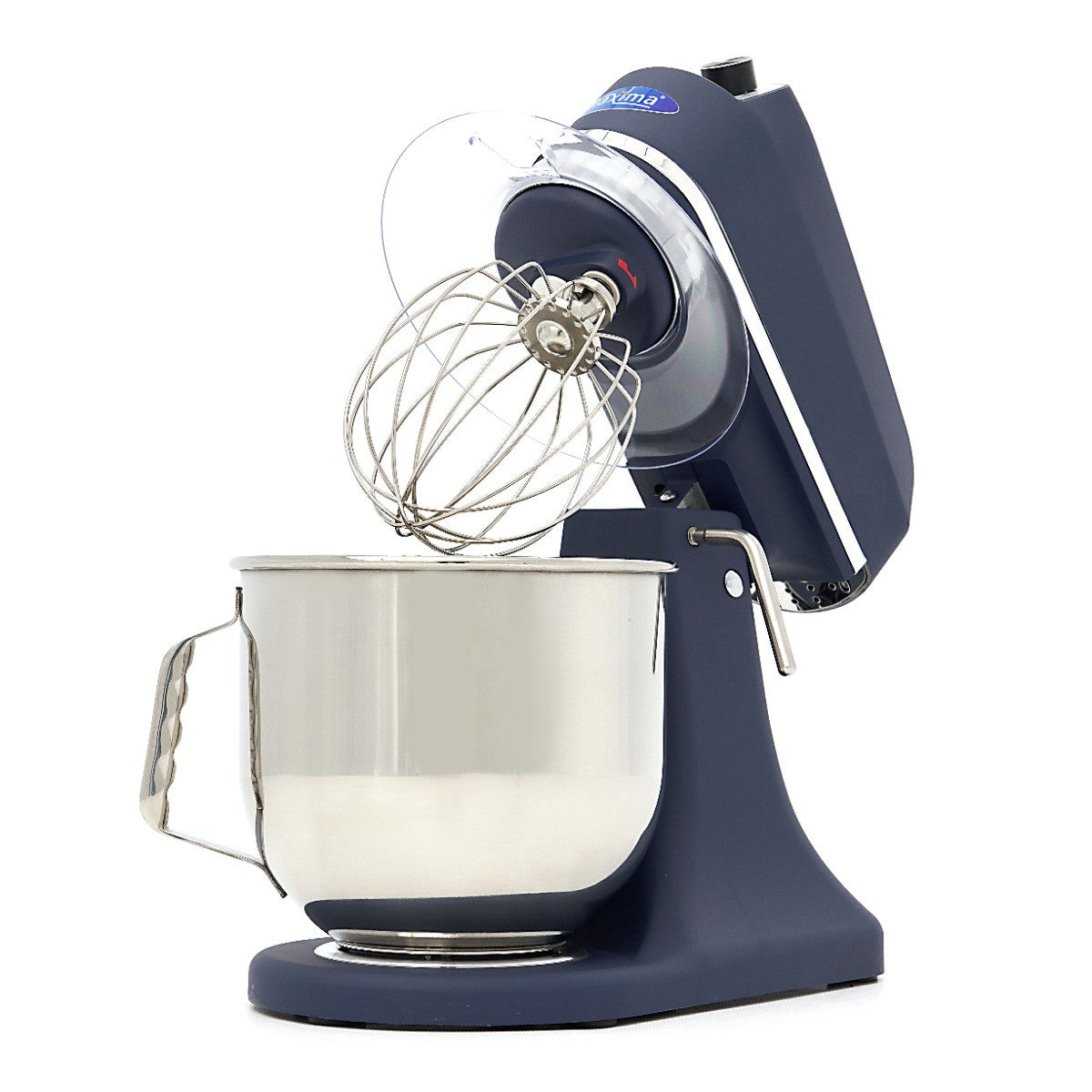 Mixer planétaire 7L - Jusqu'à 2kg de pâte - Bleu inox 350 W Maxima - vue 5 - Batteur-mélangeur pro CHR - Cuistéo
