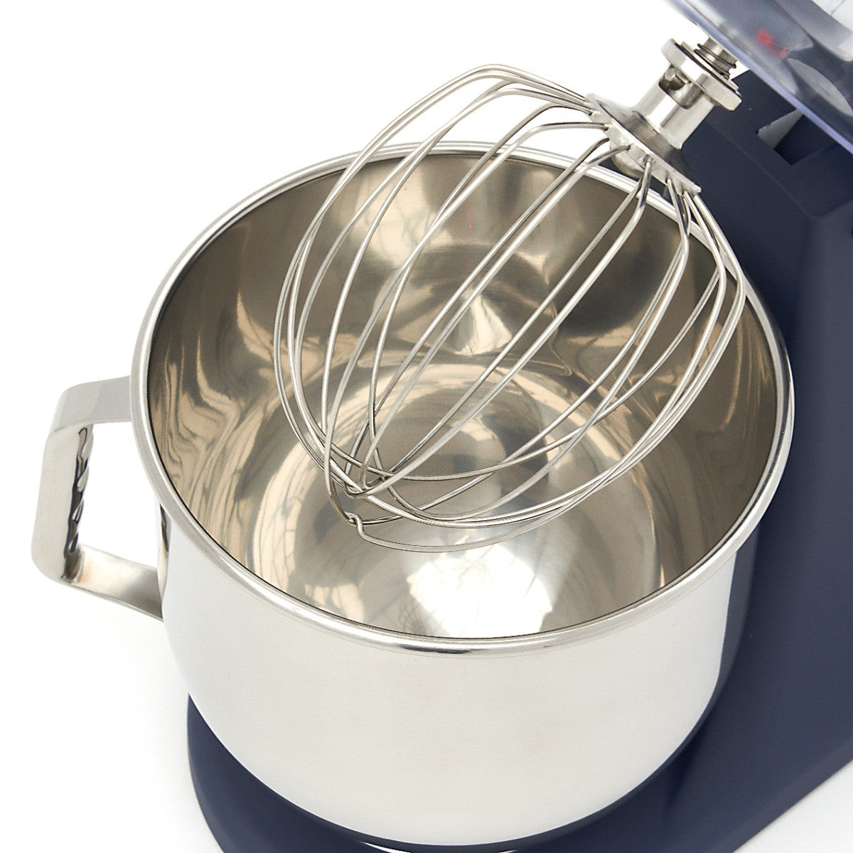 Mixer planétaire 7L - Jusqu'à 2kg de pâte - Bleu inox 350 W Maxima - vue 8 - Batteur-mélangeur pro CHR - Cuistéo