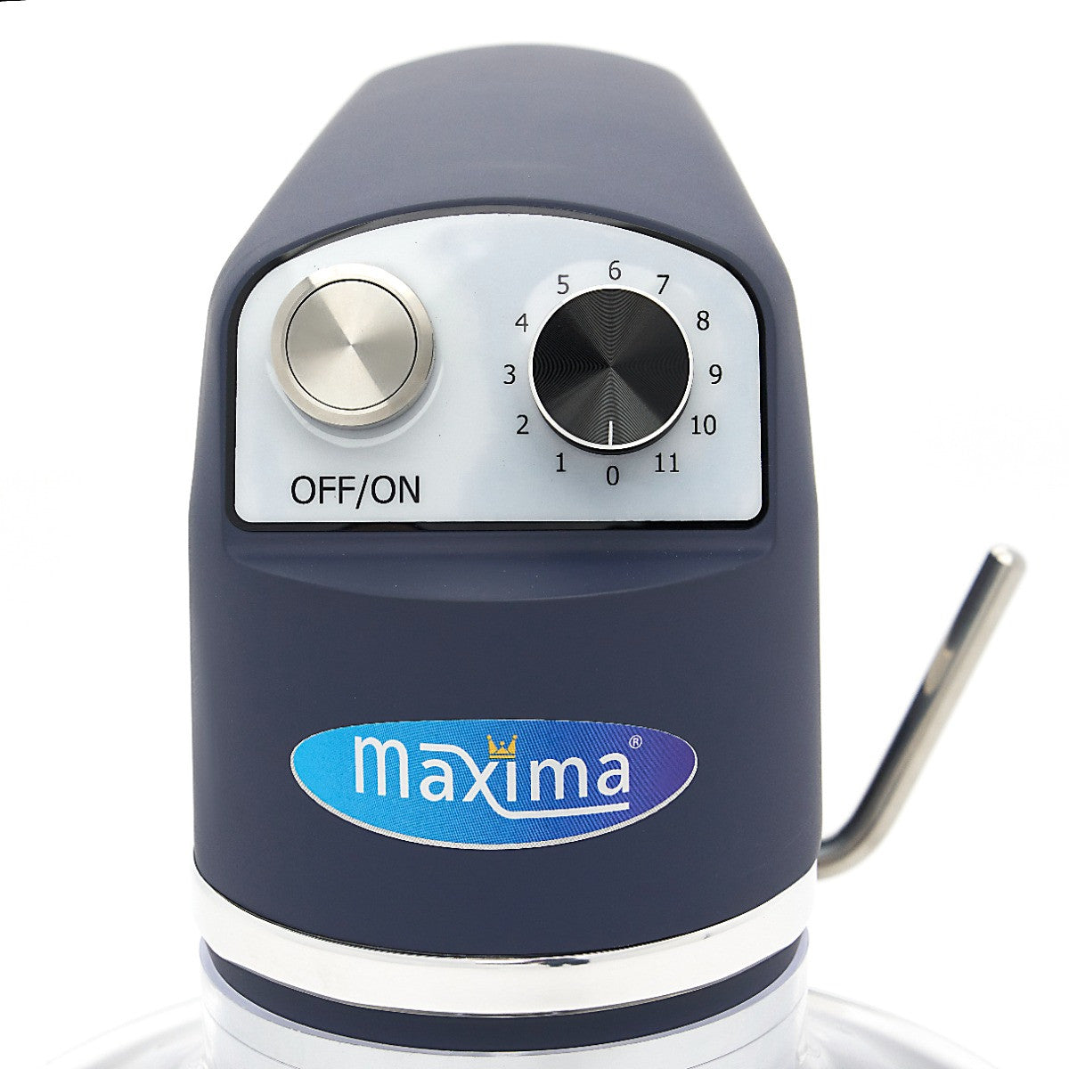 Mixer planétaire 7L - Jusqu'à 2kg de pâte - Bleu inox 350 W Maxima - vue 9 - Batteur-mélangeur pro CHR - Cuistéo
