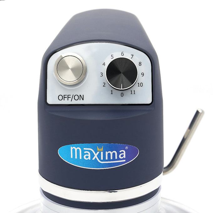 Mixer planétaire 7L - Jusqu'à 2kg de pâte - Bleu inox 350 W Maxima - vue 9 - Batteur-mélangeur pro CHR - Cuistéo