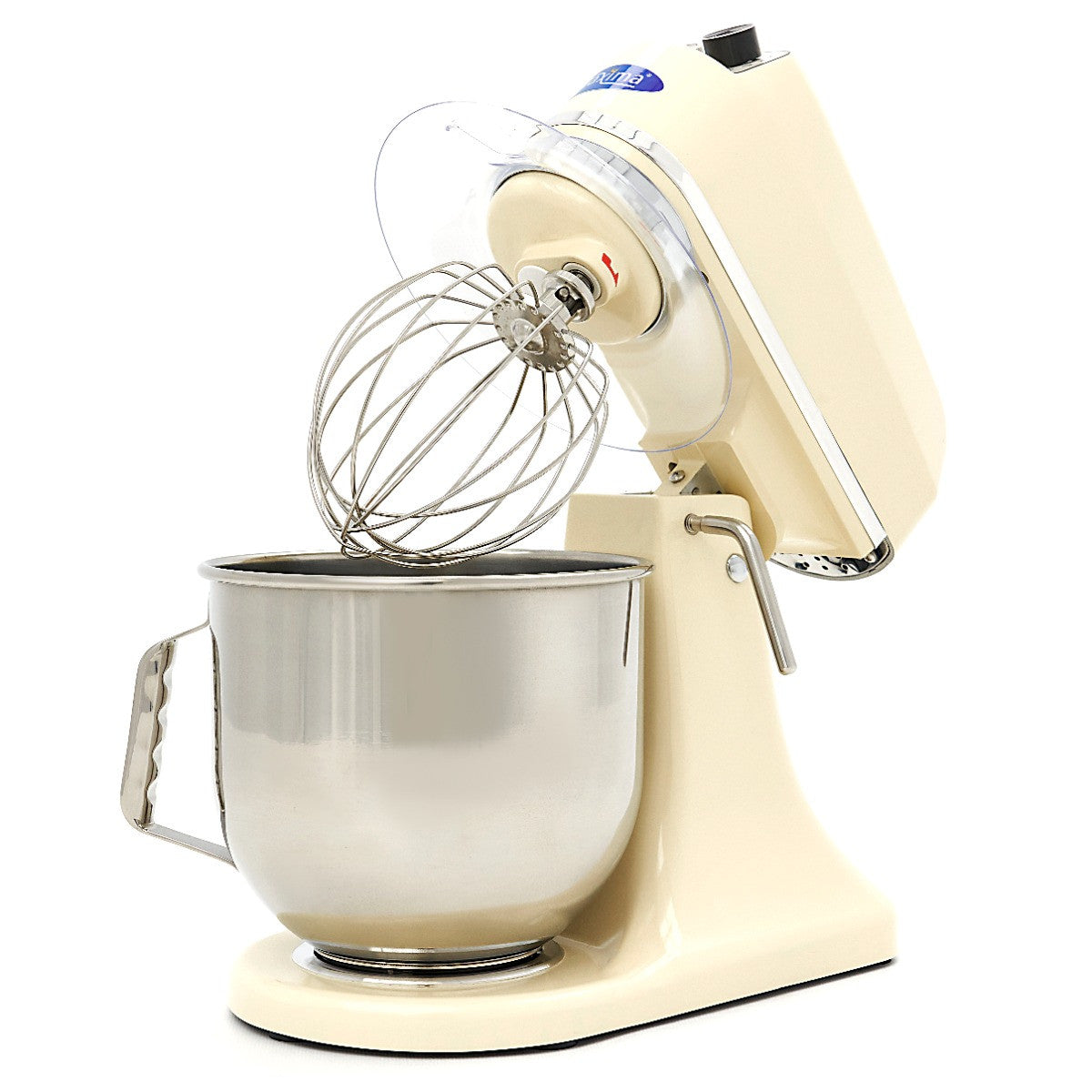 Mixer planétaire - 7L - Jusqu'à 2kg de pâte - Ivoire 350 W Maxima - vue 5 - Batteur-mélangeur pro CHR - Cuistéo