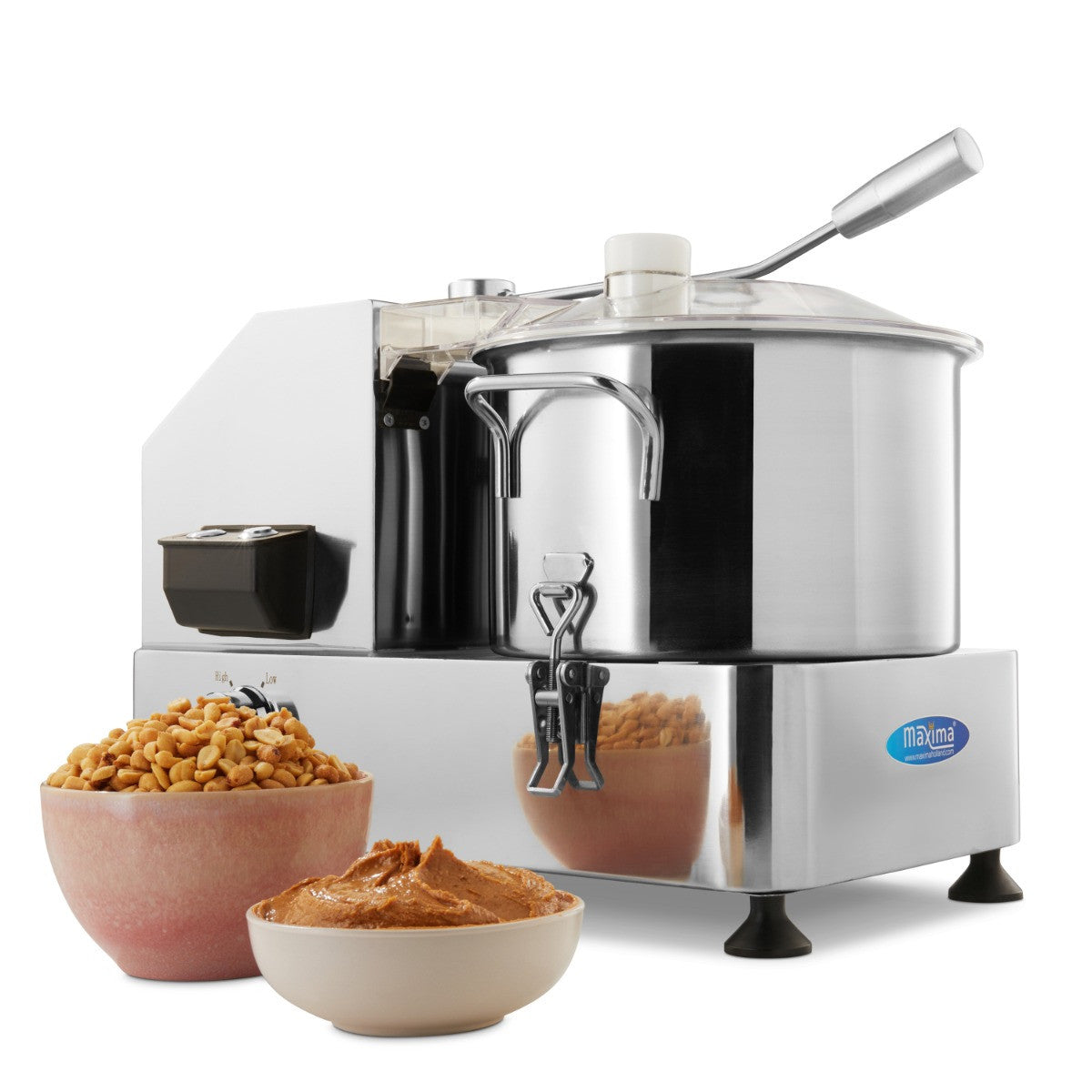 Robot cuisine professionnel - 6L 1800 W Maxima - vue 2 - Cutter coupe-légumes pro CHR - Cuistéo