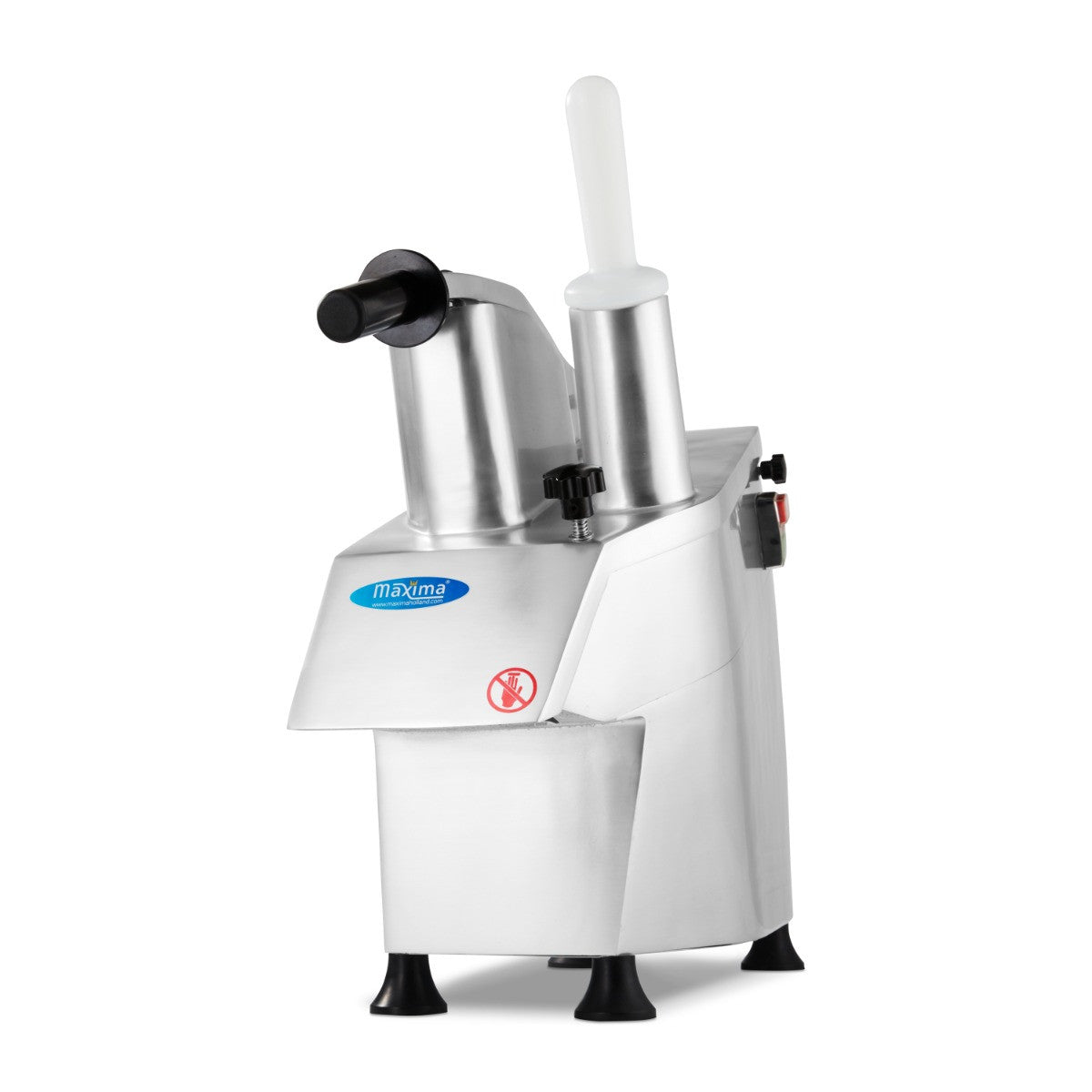 Trancheuse de légumes - 450 kg/h - incluant 5 disques 50 L 550 W Maxima - Cutter coupe-légumes professionnel CHR - matériel cuisine pro - Cuistéo