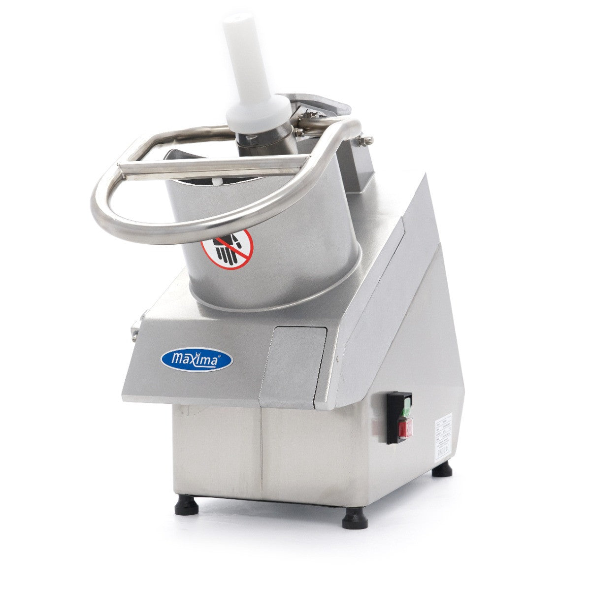 Trancheuse de légumes - 450 kg/h - inclut 5 disques de découpe 60 L 750 W Maxima - Cutter coupe-légumes professionnel CHR - matériel cuisine pro - Cuistéo