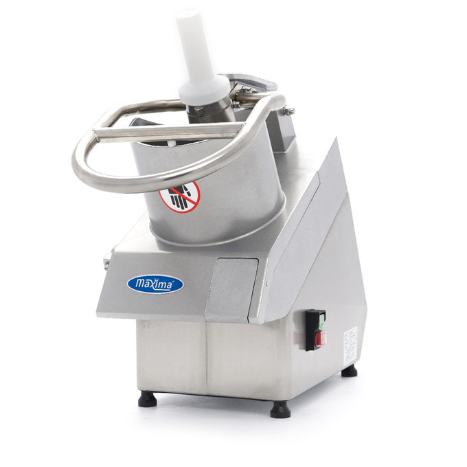 Trancheuse de légumes - 450 kg/h - inclut 5 disques de découpe 60 L 750 W Maxima - Cutter coupe-légumes professionnel CHR - matériel cuisine pro - Cuistéo