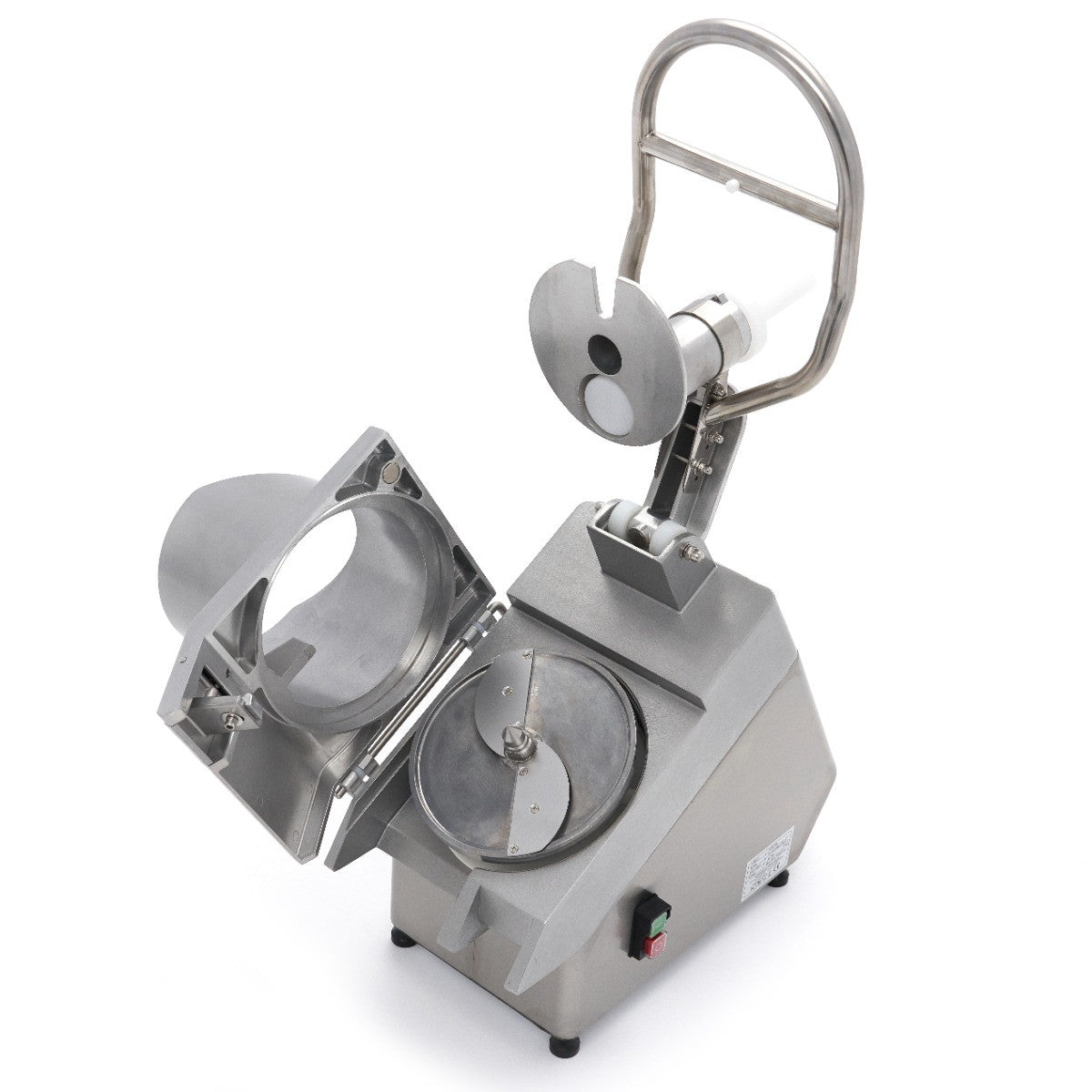 Trancheuse de légumes - 450 kg/h - inclut 5 disques de découpe 60 L 750 W Maxima - vue 5 - Cutter coupe-légumes pro CHR - Cuistéo