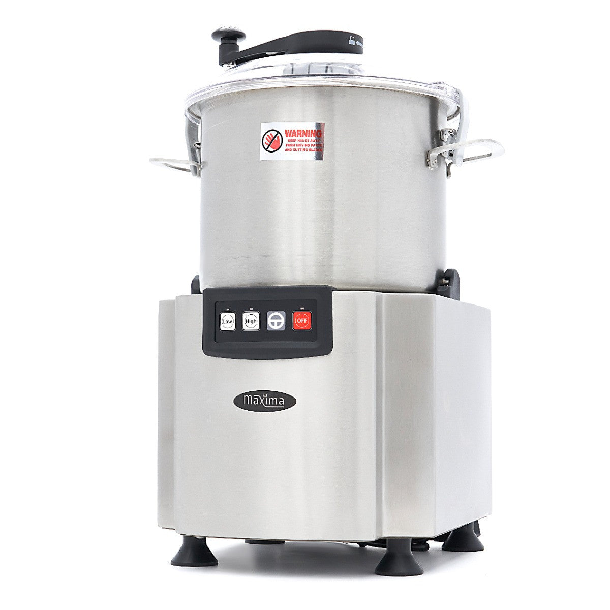 Robot cuisine professionnel - 12L 2200 W Maxima - Cutter coupe-légumes professionnel CHR - matériel cuisine pro - Cuistéo