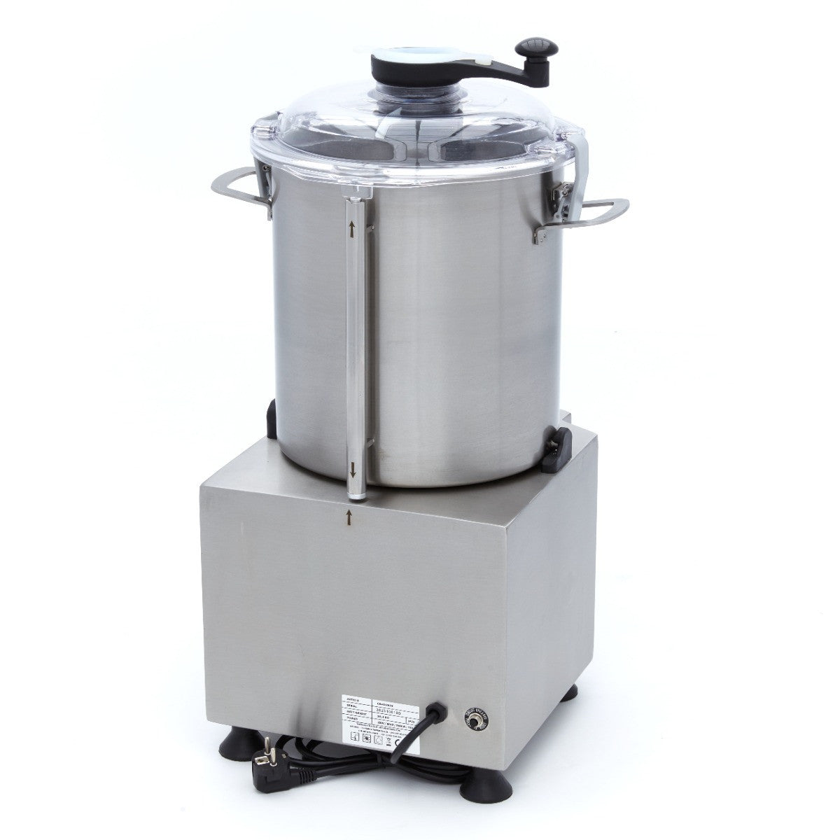 Robot cuisine professionnel 18L 2600 W Maxima - vue 4 - Cutter coupe-légumes pro CHR - Cuistéo