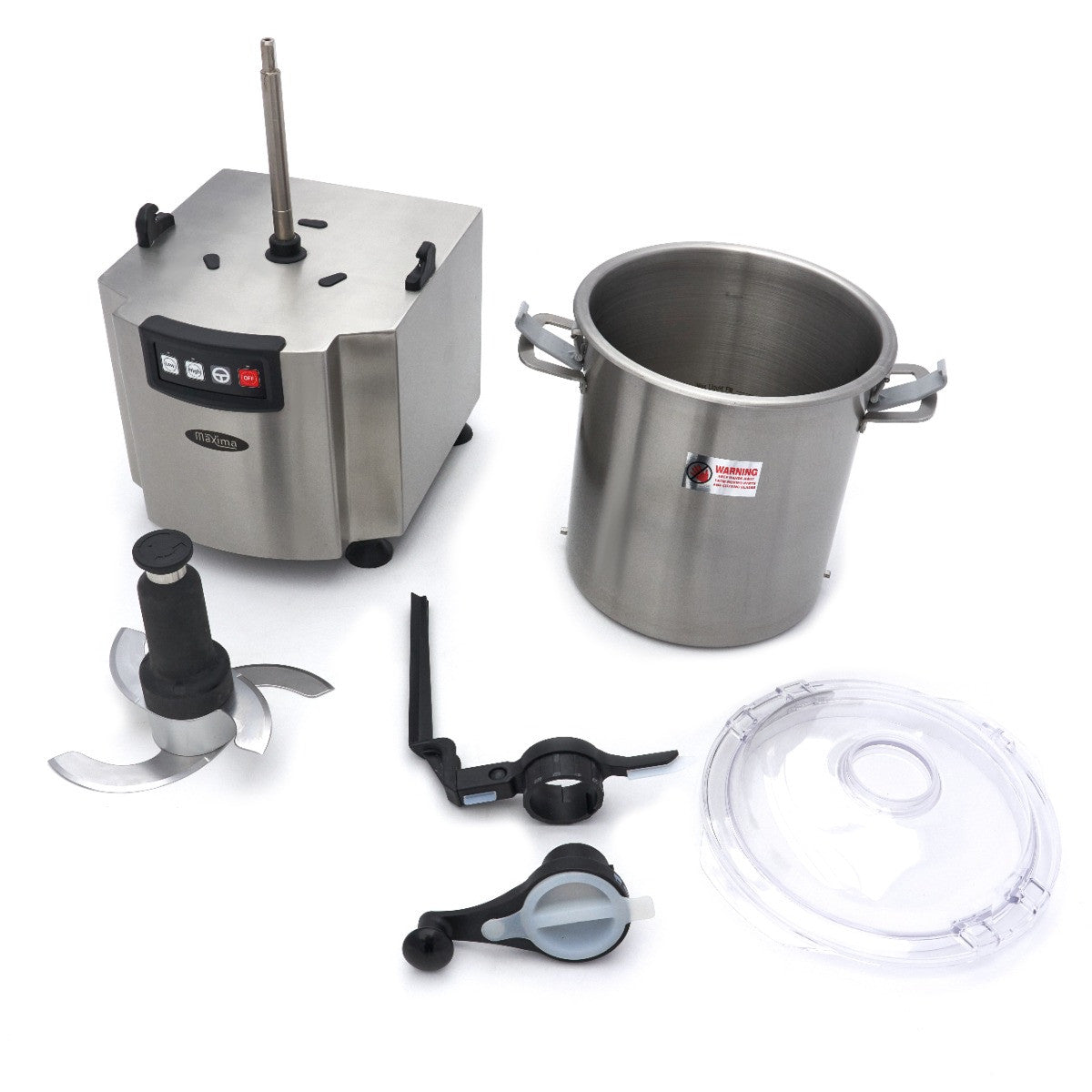 Robot cuisine professionnel 18L 2600 W Maxima - vue 14 - Cutter coupe-légumes pro CHR - Cuistéo