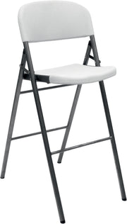 Tabouret bar - Acier/Plastique - 475x680x1090mm - H670mm Saro - Tabouret professionnel CHR - matériel cuisine pro - Cuistéo