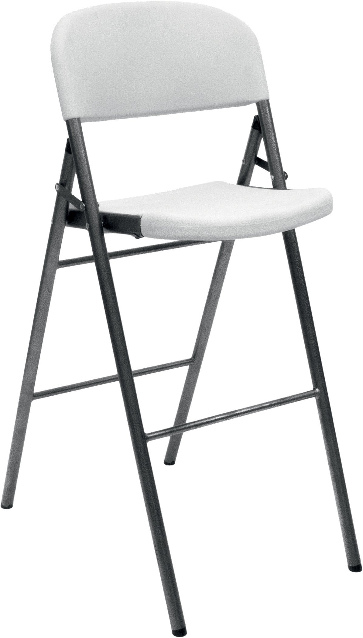 Tabouret bar - Acier/Plastique - 475x680x1090mm - H670mm Saro - Tabouret professionnel CHR - matériel cuisine pro - Cuistéo